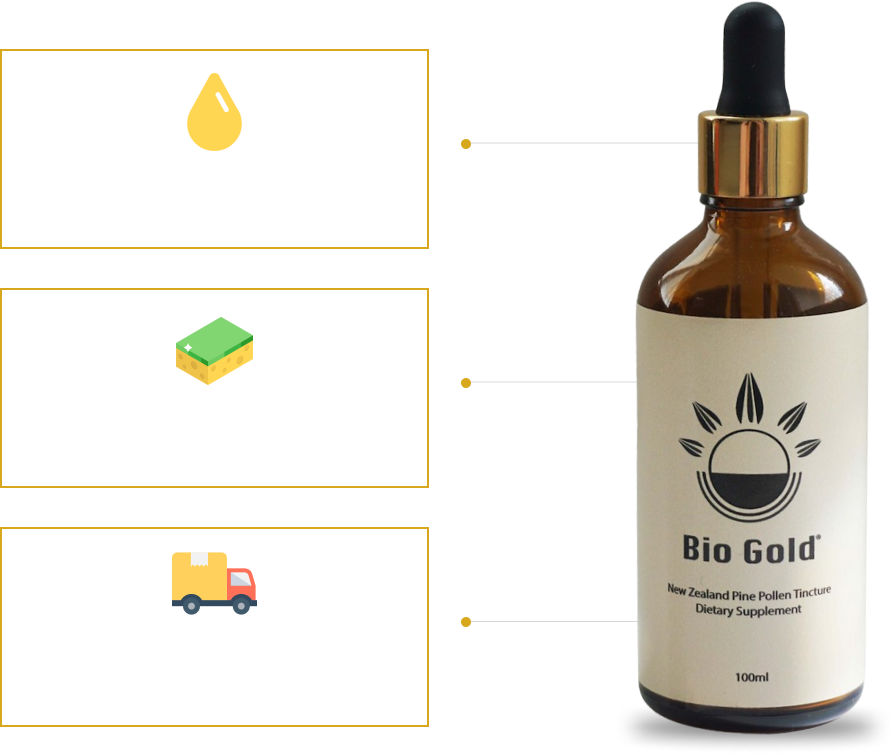 Pine Pollen Supercharge® Liquid Extract
